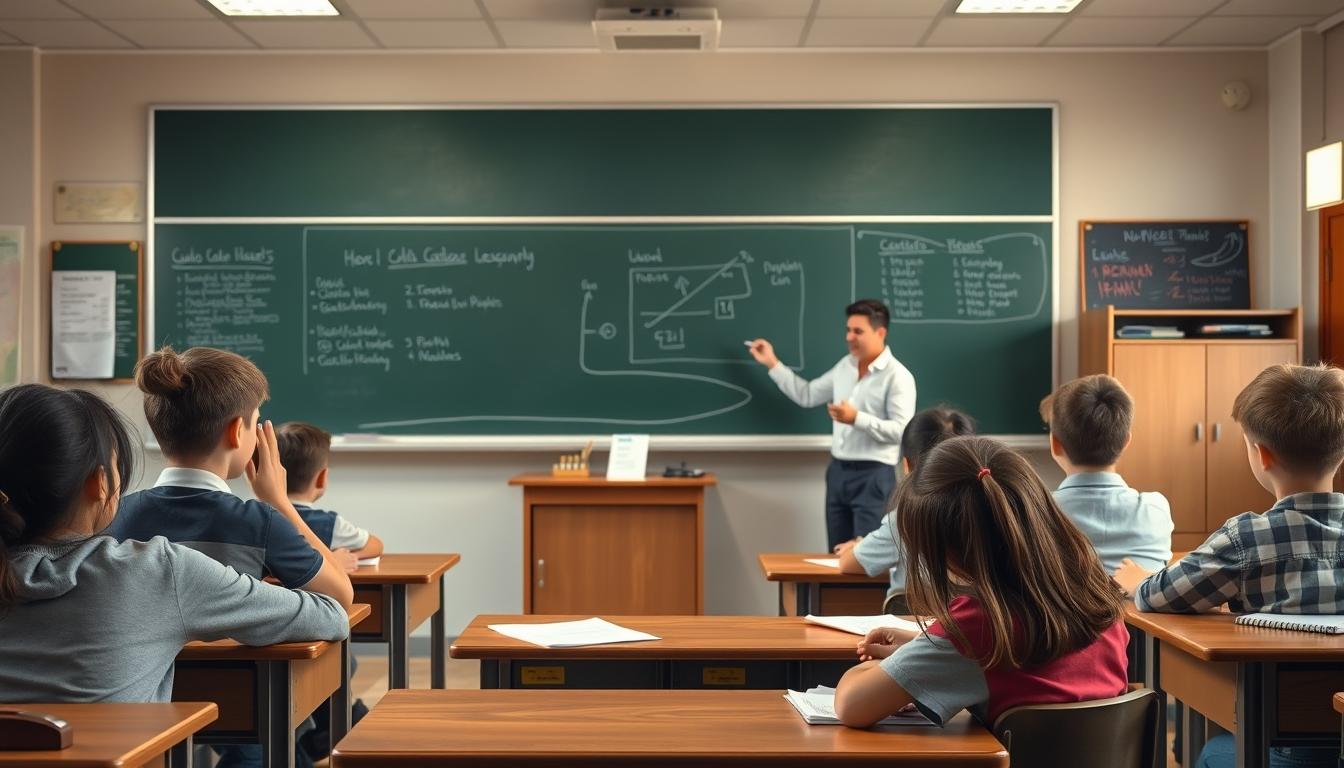 Students and educational resources in a modern learning environment